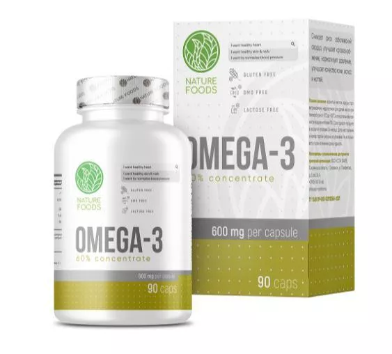 Nature Foods Omega 3 60% 90 caps