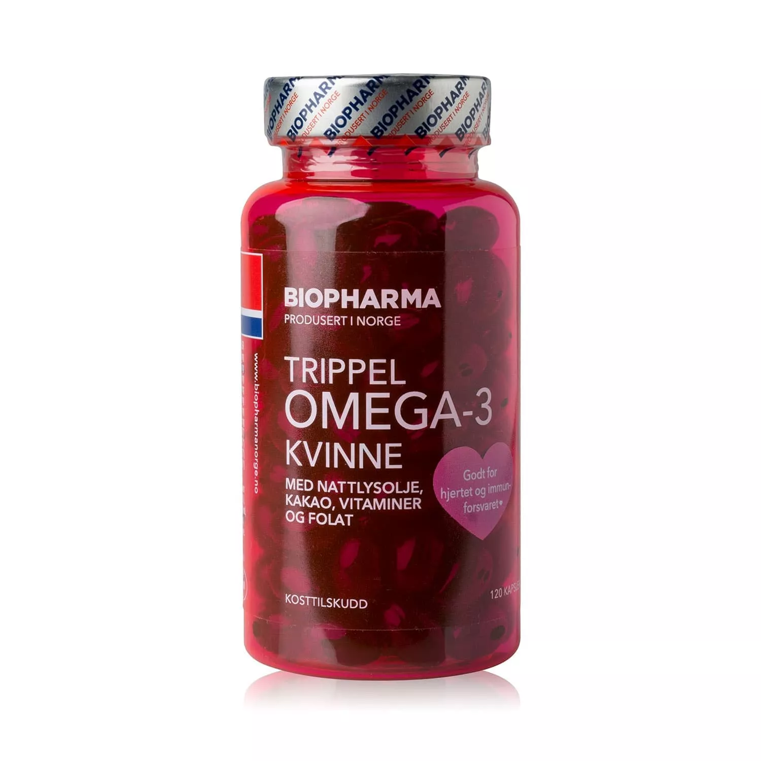 Biopharma Omega-3 triple K-2 120 caps
