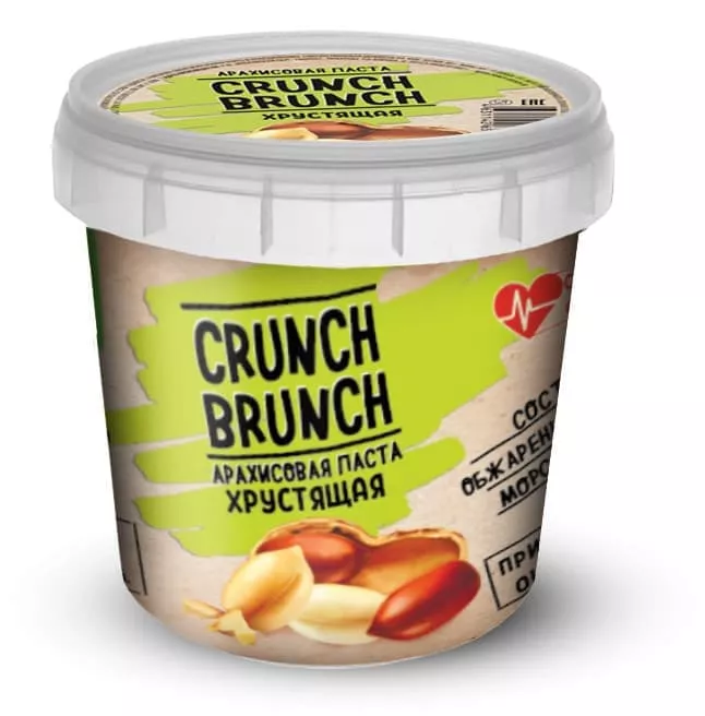 CRUNCH-BRUNCH арахисовая паста 1000g