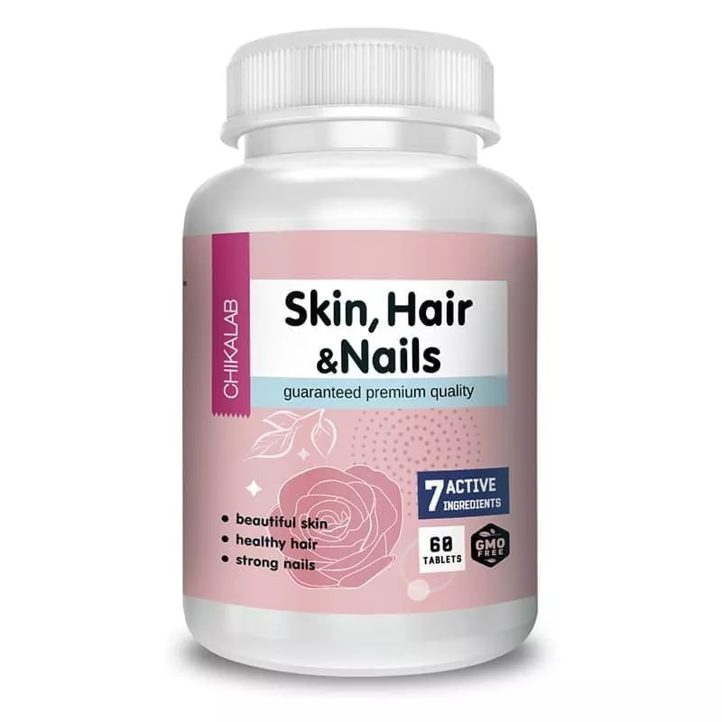 CHIKALAB Skin Hair and Nails 60 caps