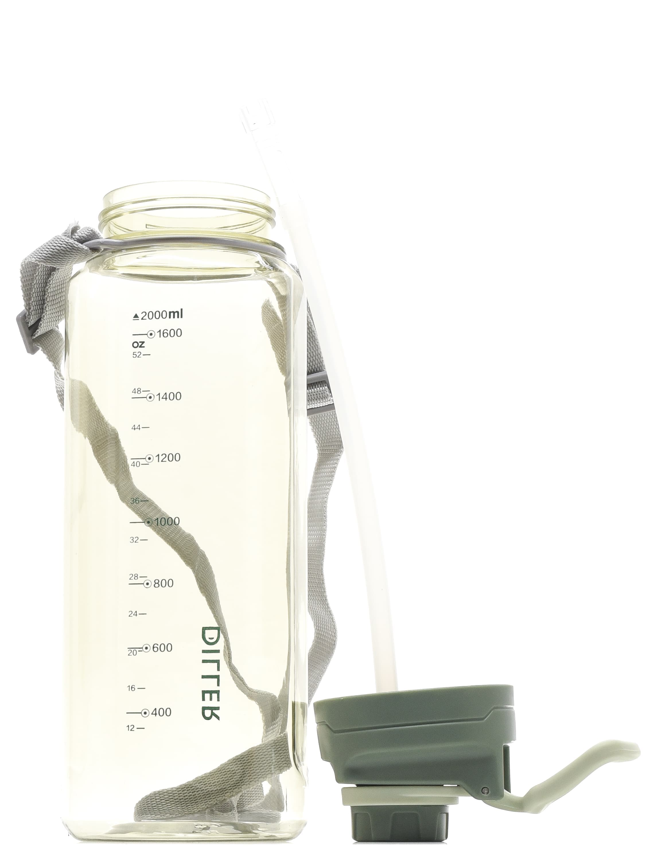 Бутылка для воды Diller D42-2000 ml (Зеленый)