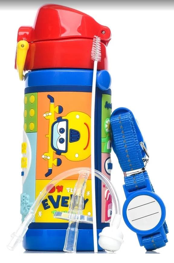 Детская бутылочка для воды Diller 8960 350 ml (Красный)