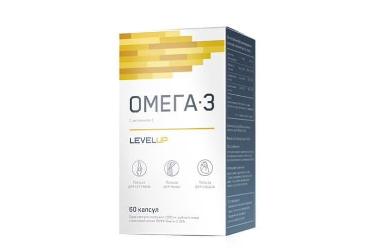 LevelUp Omega-3 35% 60 caps