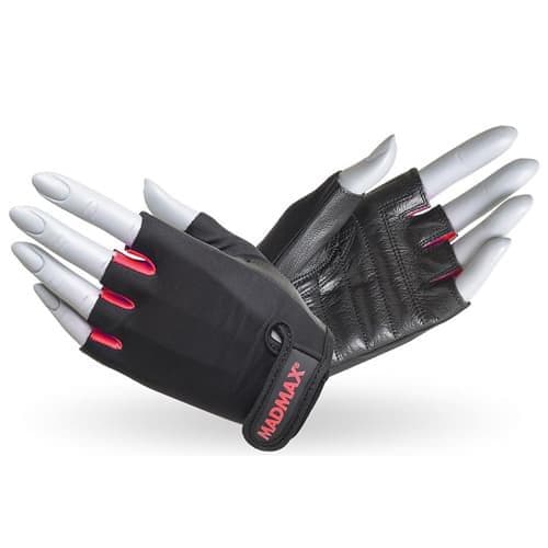 Перчатки женские Mad Max "Rainbow" MFG251\BK-RD\S