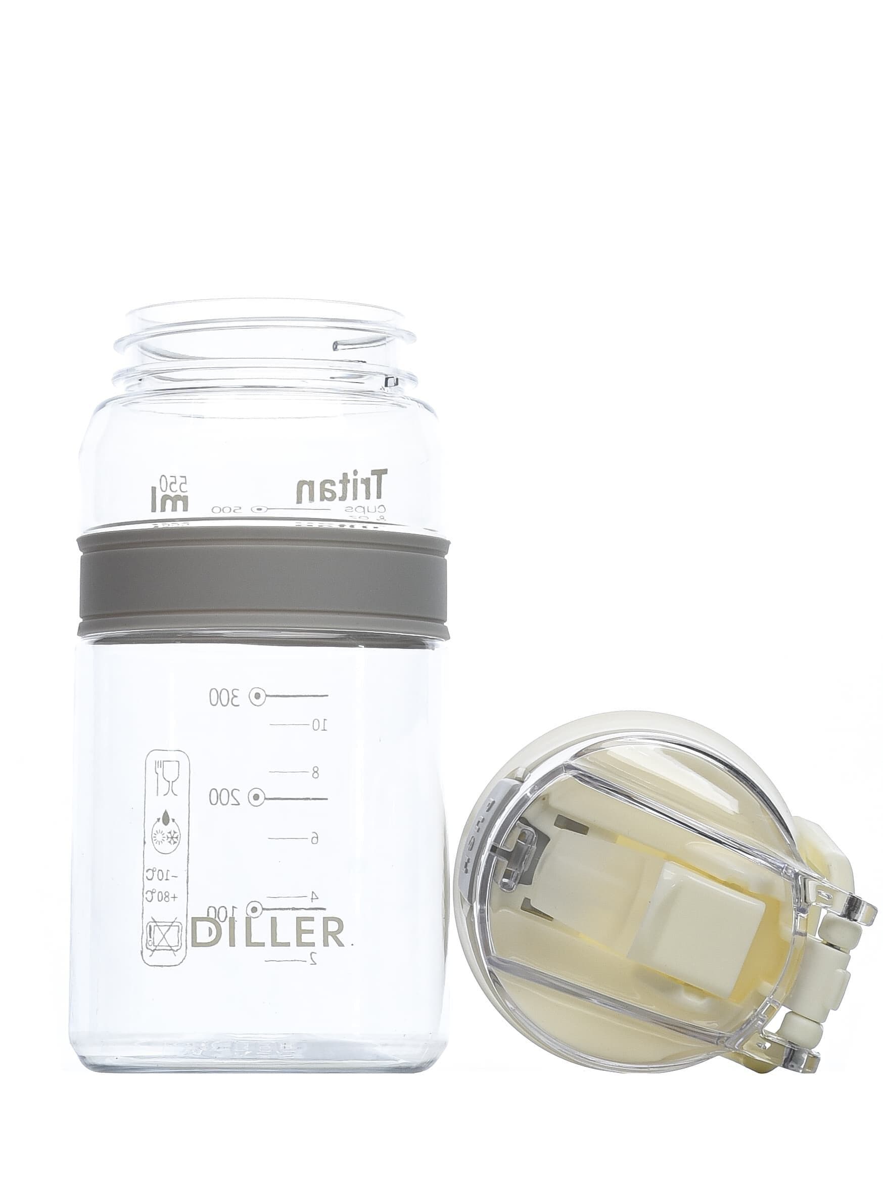 Бутылка для воды Diller D36 550 ml (Белый)