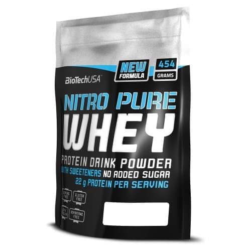 BioTech Nitro Pure Whey 454g bag