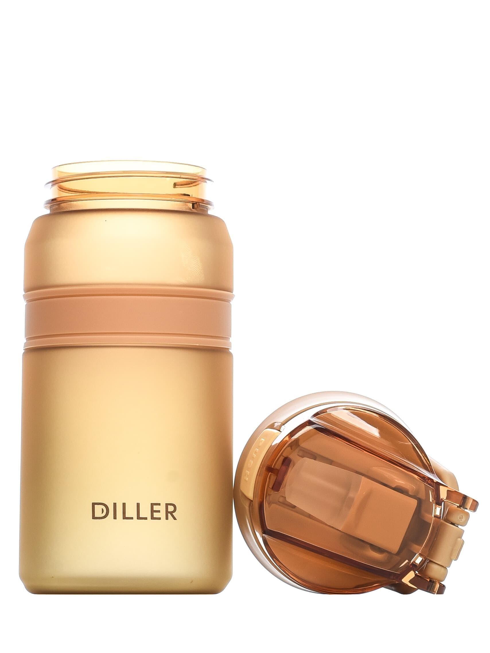 Бутылка для воды Diller D37 550 ml (Оранжевый)