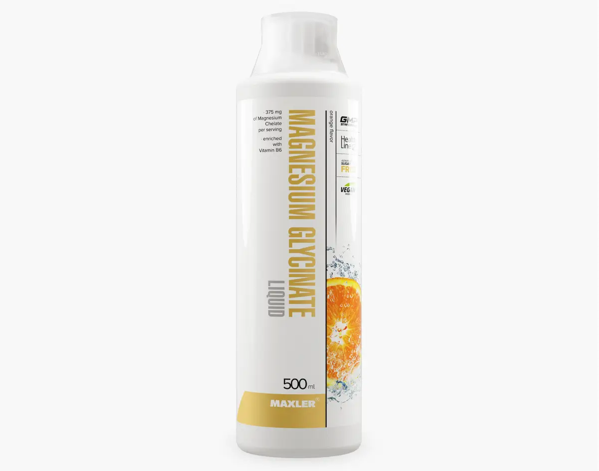 Maxler Magnesium Glycinate Liquid 500 ml