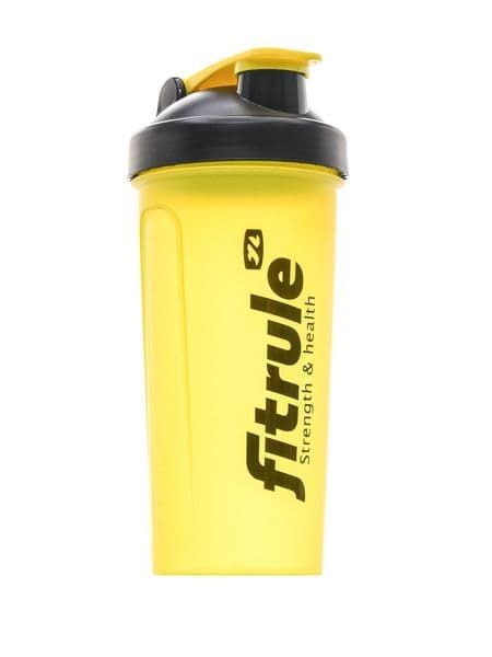FitRule Шейкер классический (желтый+черная крышка)