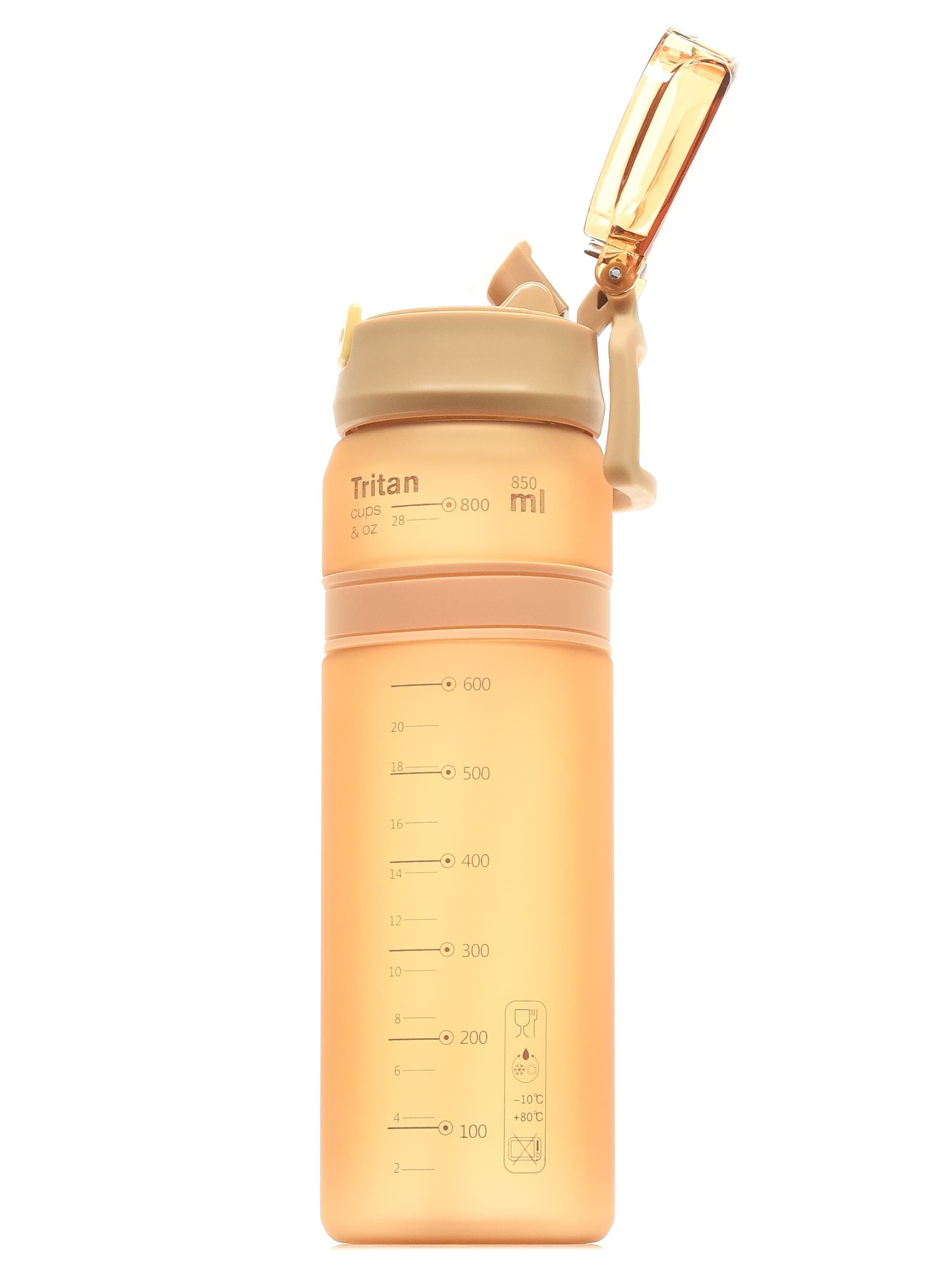 Бутылка для воды Diller D37 850 ml (оранжевый)
