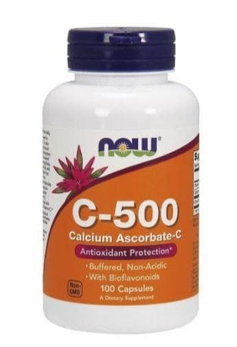 NOW БАД К ПИЩЕ C-500 Calcium Ascorbate 100 vcaps