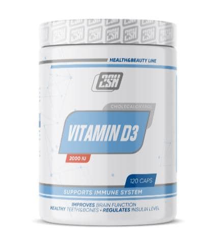 2SN Vitamin D3 2000IU 120 caps
