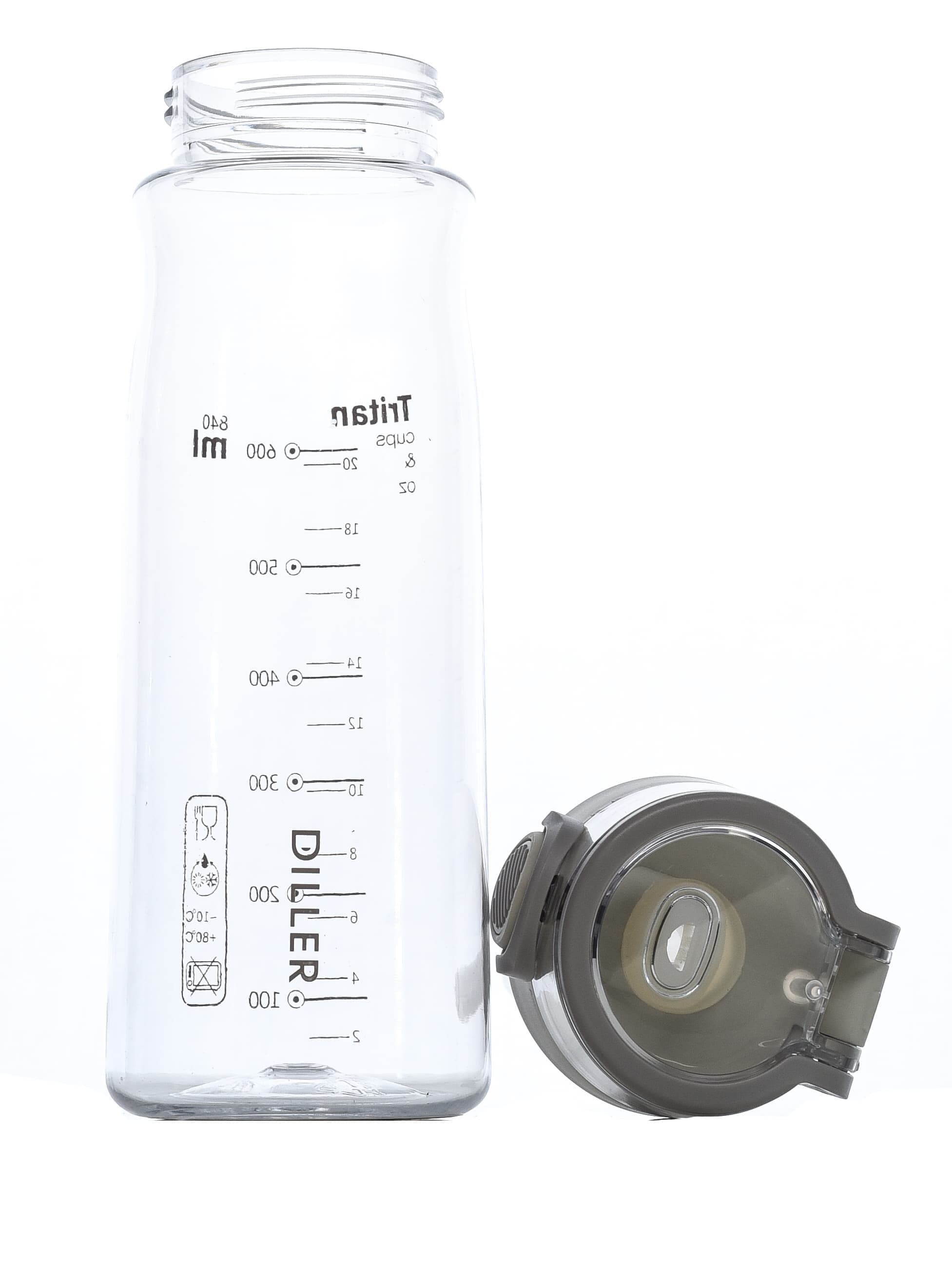 Бутылка для воды Diller D40 840 ml (Белый)