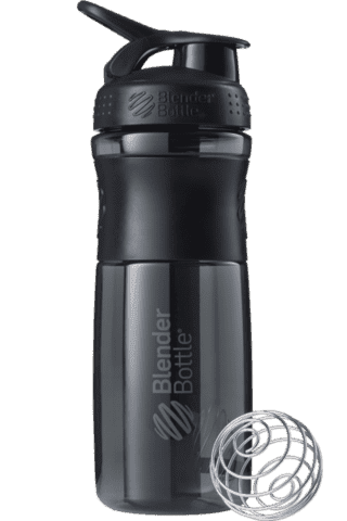 BlenderBottle SportMixer 828 ml Black/Black [черный/черный]
