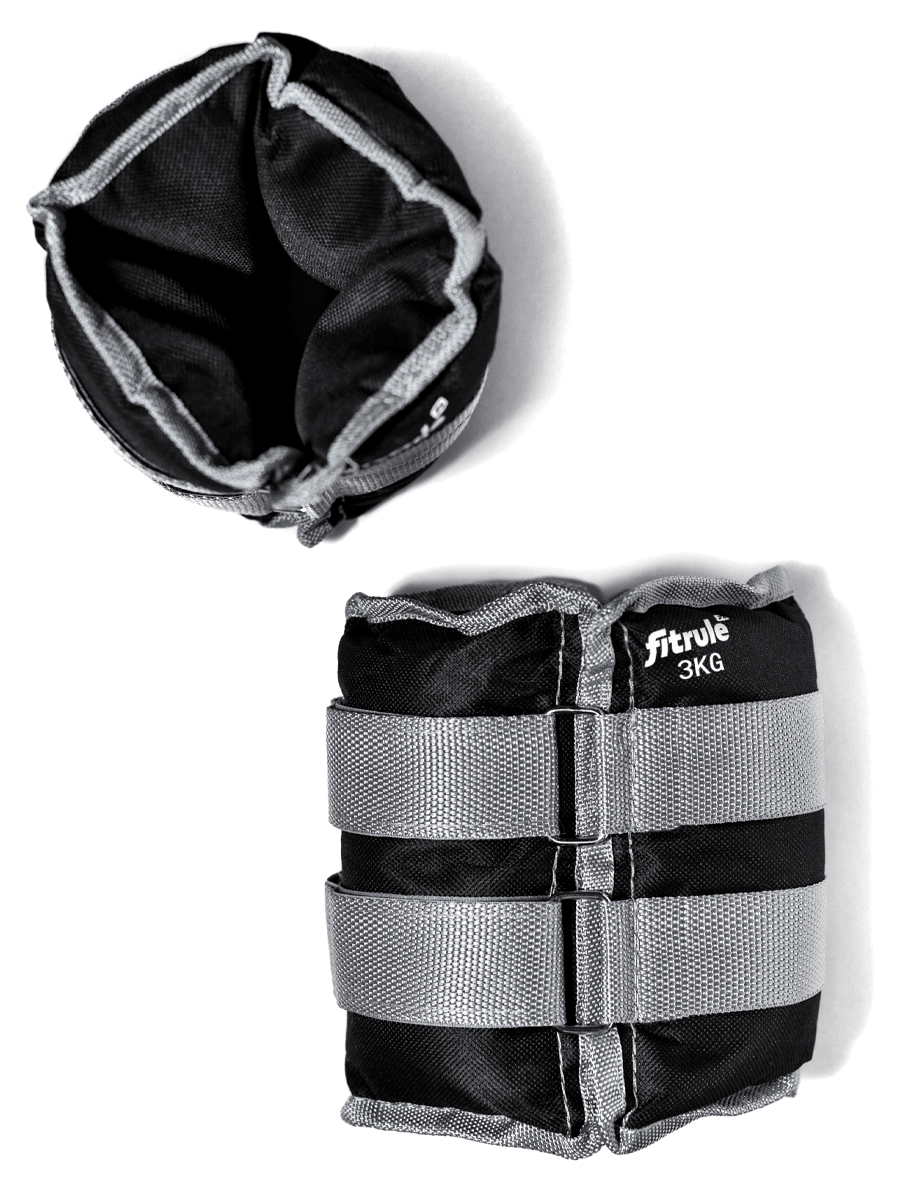 FitRule Утяжелитель для ног и рук 3 kg (цвет серый, 2 шт.)