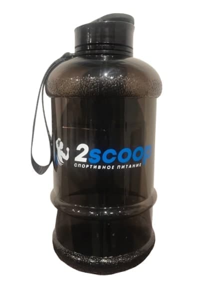 2scoop Бутыль 2.2 L крышка щелчок (Чёрный)