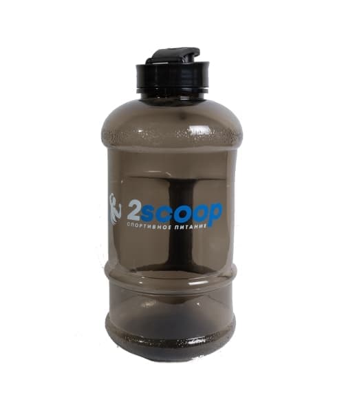 2scoop Бутыль 1.3 L крышка щелчок (Чёрный)