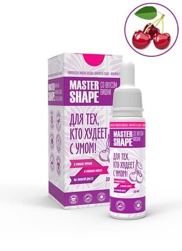 Fit Parad Заменитель Сахара Master shape жидкий со вкусом вишни № 27 30 ml