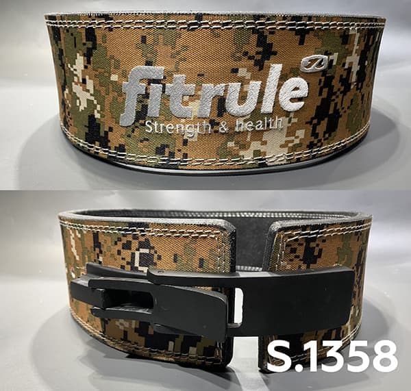 FitRule Ремень с Карабином Камуфляж арт1358 (XL)