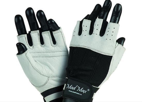 Перчатки Mad Max "Classic" MFG248\WH-BK\L