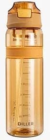 Бутылка для воды Diller D36 700 ml (Оранжевый)