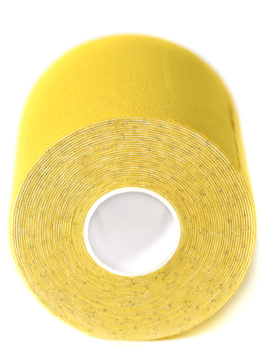 FitRule Кинезио Тейп Tape 5 cм х 5 м (Желтый)