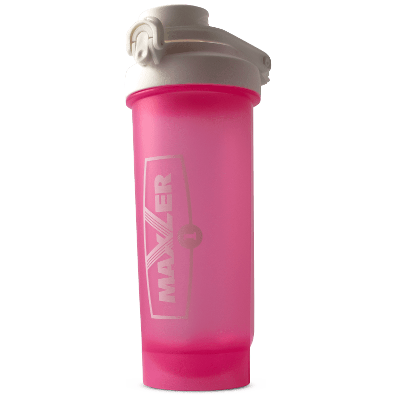 Maxler Shaker Pro W/Lock 700 ml (White-pink)