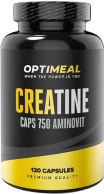 OptiMeal Creatine Monohydrate 750mg 120 caps