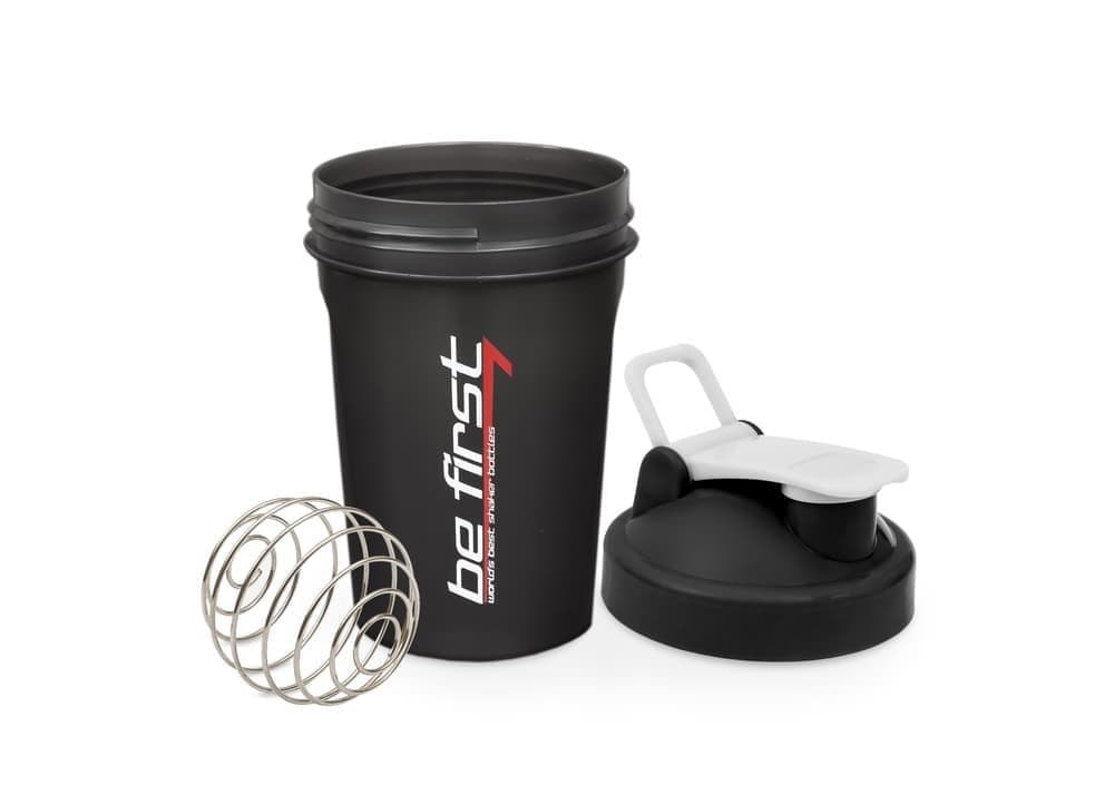 BeFirst Шейкер с шариком и держателем 400ml (Черный)