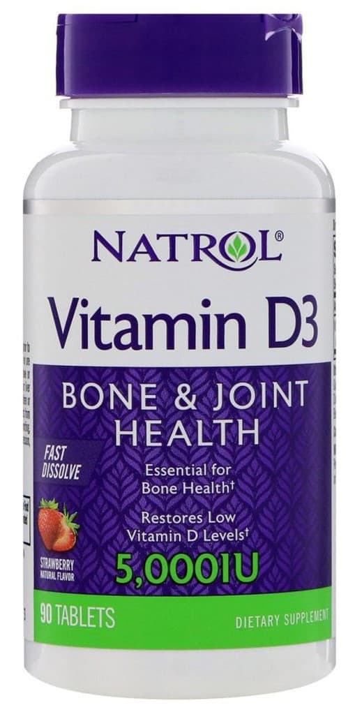 NATROL Vitamin D3 5000mg 90 tabs