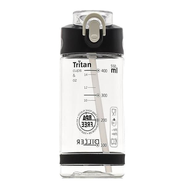 Diller Бутылка для воды D23 550ml (Белая)