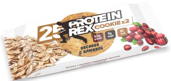 ProteinRex Печенье Овсяное 60g