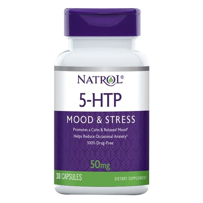NATROL 5-HTP 50mg 30 caps