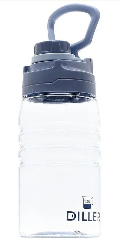 Diller Бутылка для воды D22 1000ml (Синяя)