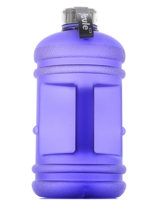 FitRule Бутыль прорезиненная металлическая крышка 2,2L (Фиолетовый)