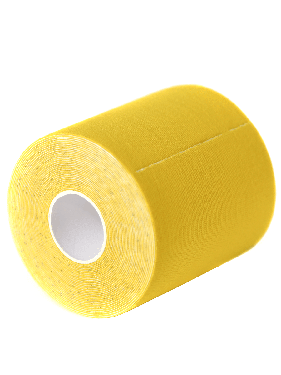 FitRule Кинезио Тейп Tape 7,5 cм х 5 м (Желтый)