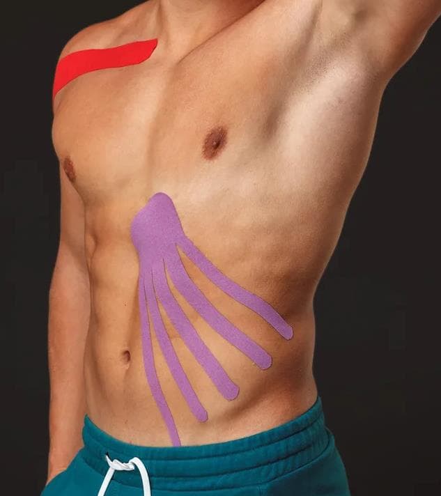 FitRule Кинезио Тейп Tape Premium 7,5 cм х 5 м (Фиолетовый)