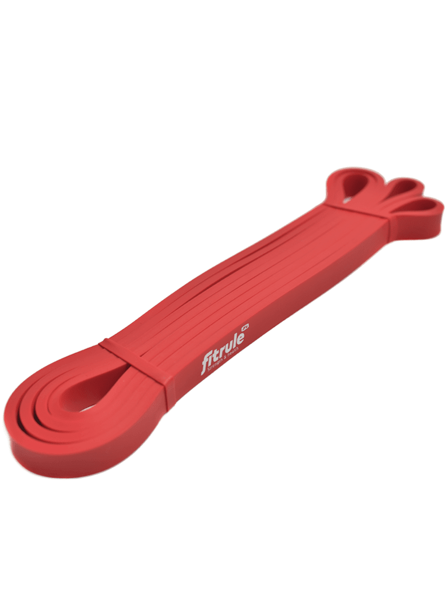 FitRule Фитнес-резинка (эспандер) 1000см х 1,5см Красная 20кг