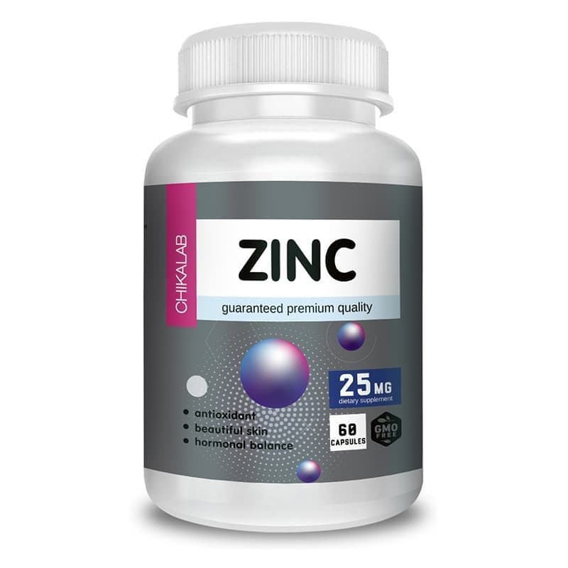 CHIKALAB Zinc 25mg 60 caps