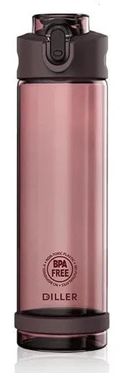 Diller Бутылка для воды D23 550ml (Розовая)