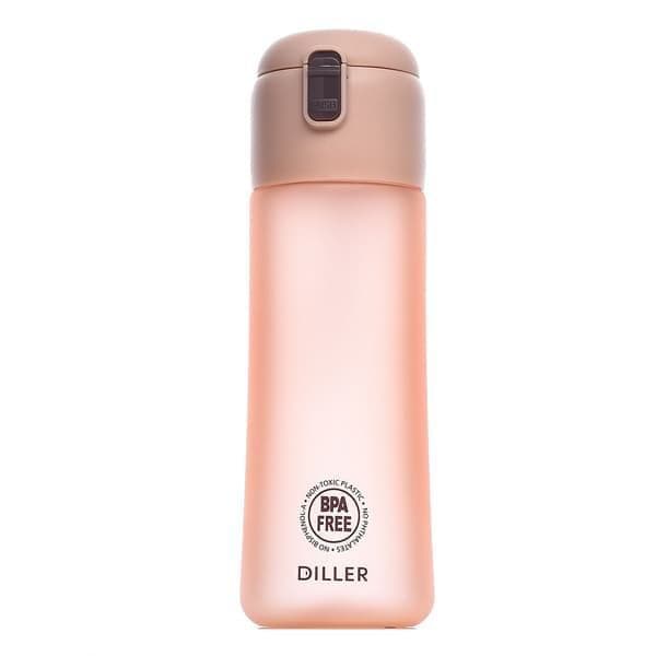 Diller Бутылка для воды D26 650ml (Розовая)