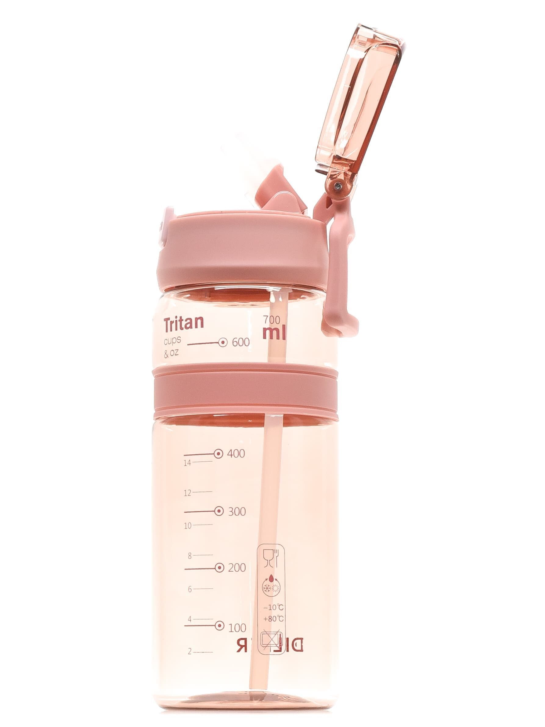 Бутылка для воды Diller D36 700 ml (Розовый)