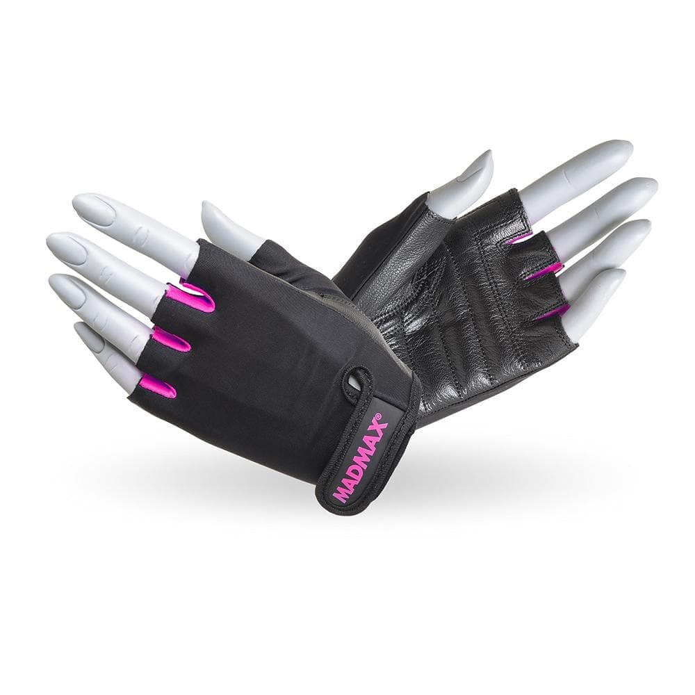 Перчатки женские Mad Max "Rainbow" MFG251\BK-PINK\S