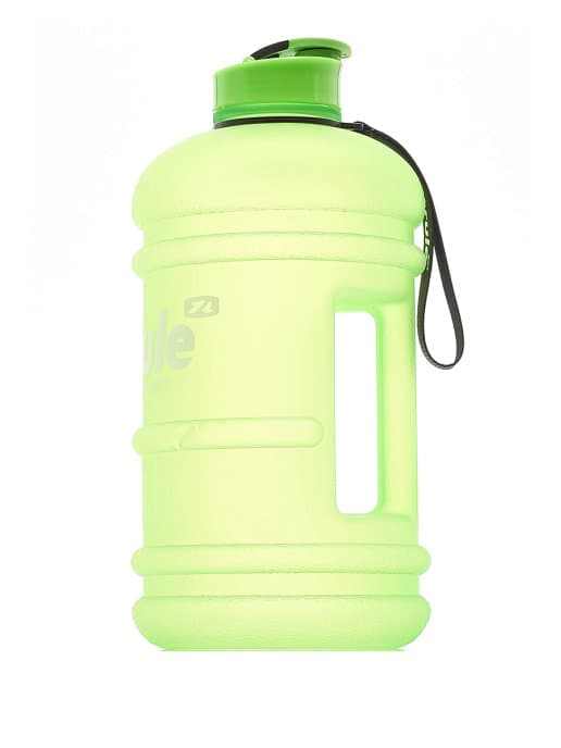 FitRule Бутыль прорезиненная крышка щелчок 2,2L (Зеленая)