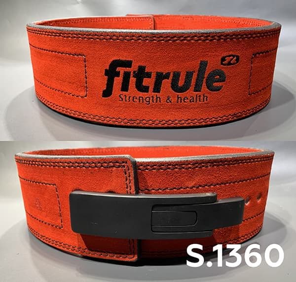FitRule Ремень с Карабином Красный арт1360 (M)
