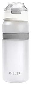 Бутылка для воды Diller D37 700 ml (Белый)