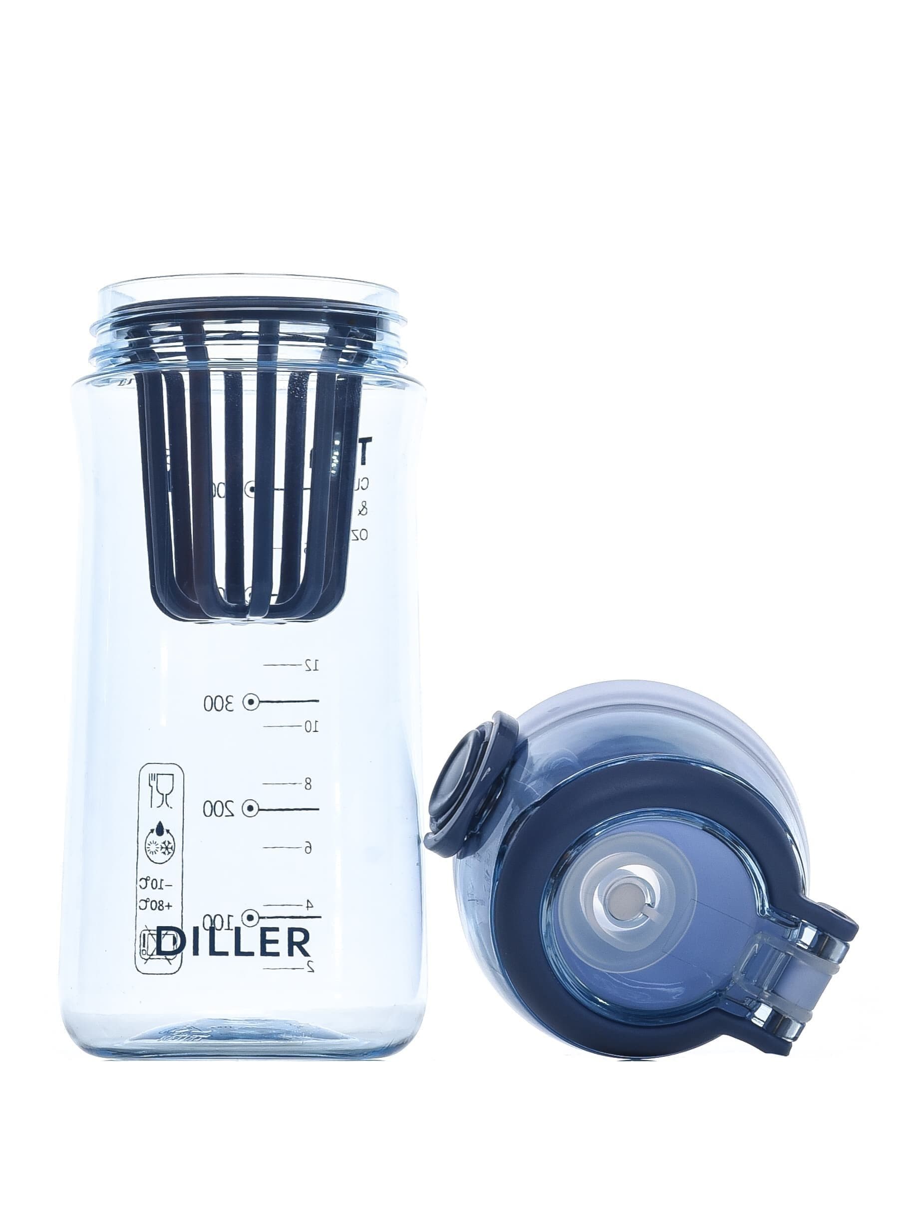 Бутылка для воды Diller D38-550 ml (Синий)