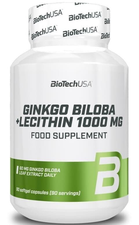 BioTech Ginkgo Biloba + Lecithin 90 tabs