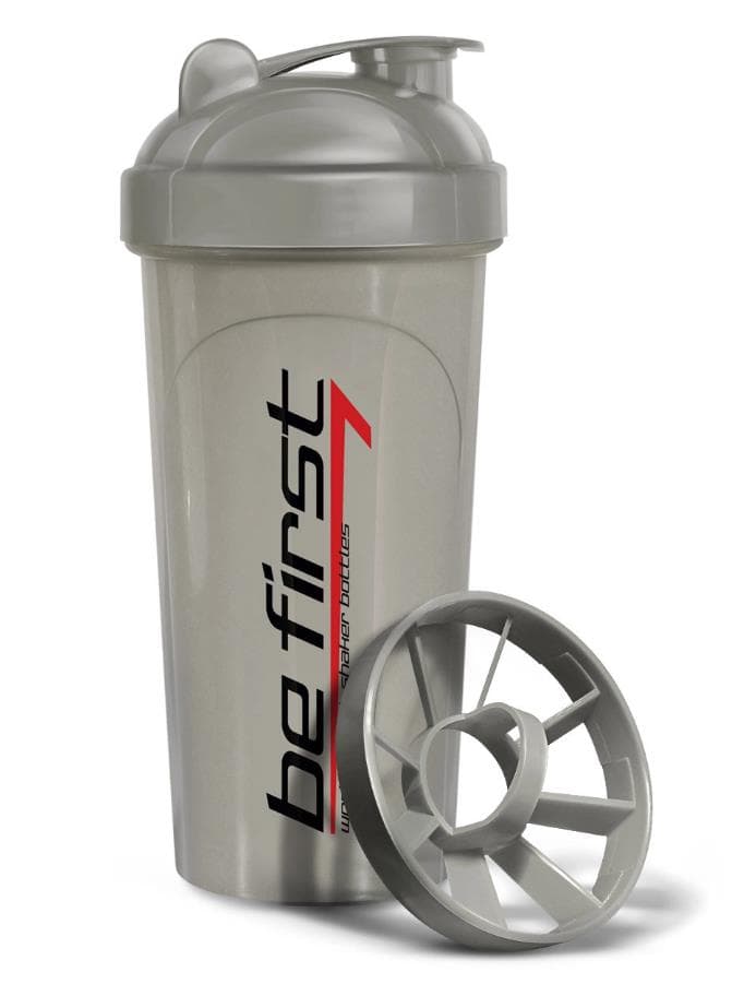 BeFirst Шейкер с сеточкой для смешивания 700ml (Серый)