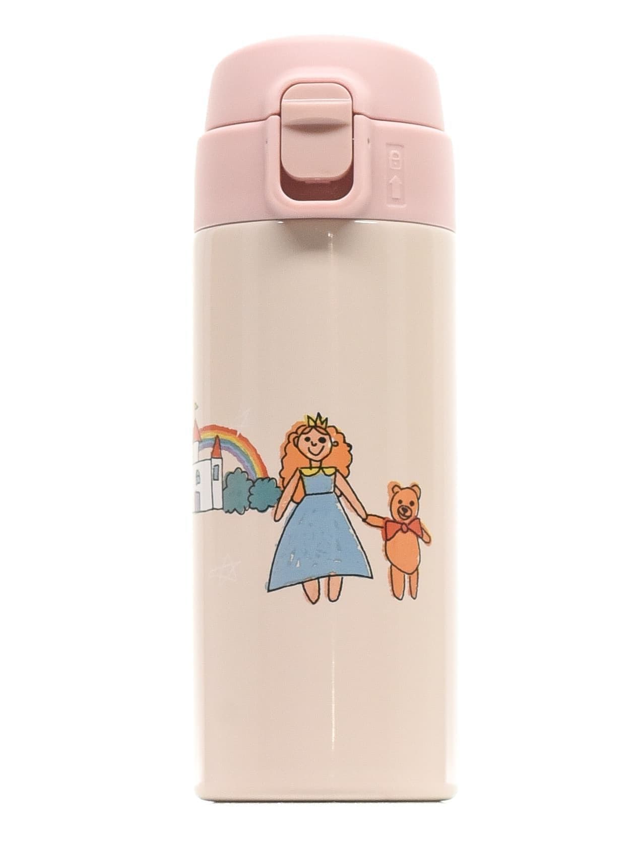 Детская бутылочка для воды Diller 8955 350 ml (Розовый)